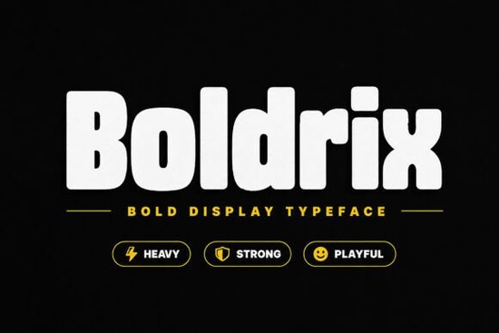 Boldrix Font